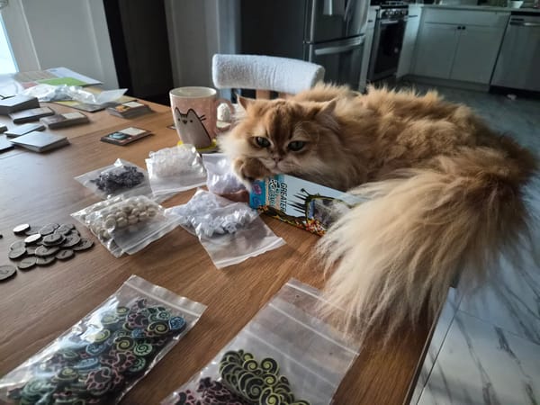 My new blanket project & a couple other things